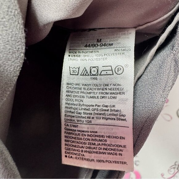 Banana republic tank top camisole cami bubble trim grey flowy versatile timeless - Picture 8 of 8